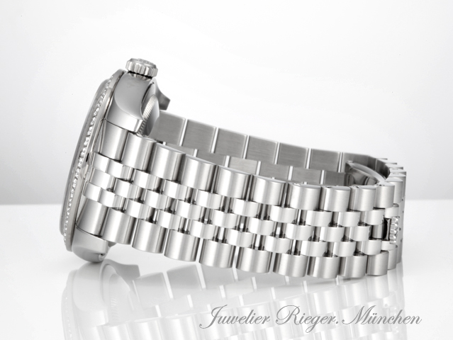 Bild 6 der Galerie: Rolex Datejust 36 mm 116244 2010 LC100 Stahl Weissgold 750 Diamanten Automatik