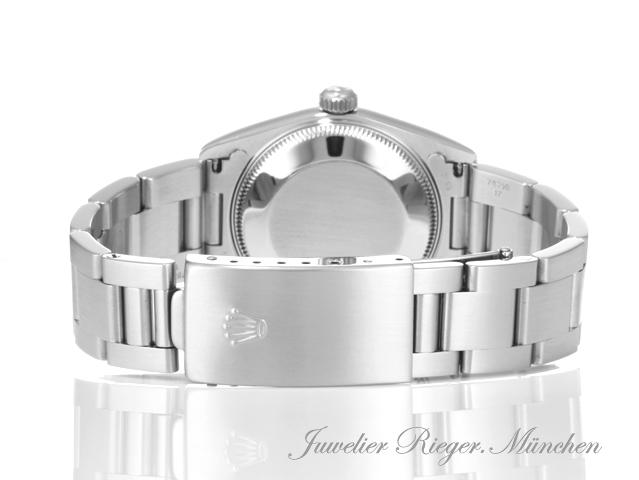 Bild 6 der Galerie: Rolex Medium Datejust 31 mm 1998 Edelstahl Automatik Damenuhr Stahl