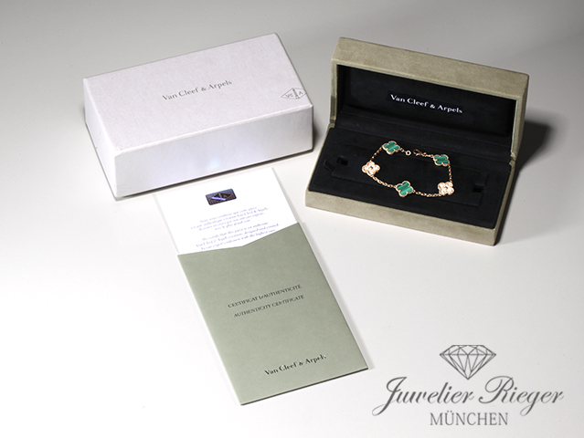 Bild 5 der Galerie: Van Cleef & Arpels Armband Vintage Alhambra Gelbgold 750 Diamanten VCARO7GQ00