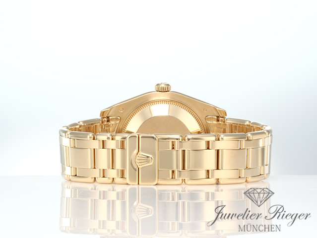 Bild 6 der Galerie: Rolex Pearlmaster 34 81318 Gelbgold 750 Diamanten Automatik Gold