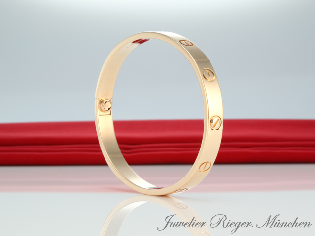 Bild 1 der Galerie: Cartier Armreif Love Roségold 750 Größe 21 2016 Gold Herren Armband
