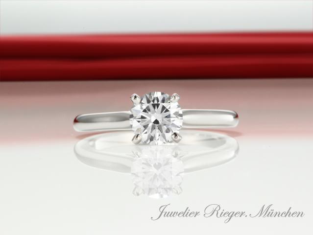 Bild 3 der Galerie: Cartier Solitär Ring 1895 Platin 950 Diamant 0,83 ct. Gr. 52 Alter 2020 Brillant