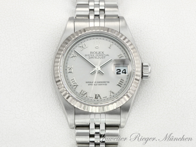 Bild 1 der Galerie: Rolex Lady Datejust Stahl Weissgold 750 2000 Automatik Gold Damen