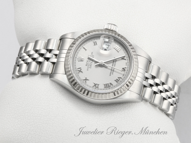 Bild 3 der Galerie: Rolex Lady Datejust Stahl Weissgold 750 2000 Automatik Gold Damen