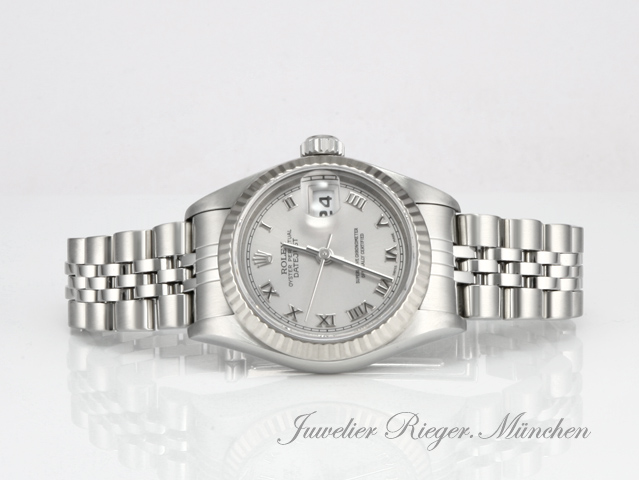 Bild 4 der Galerie: Rolex Lady Datejust Stahl Weissgold 750 2000 Automatik Gold Damen