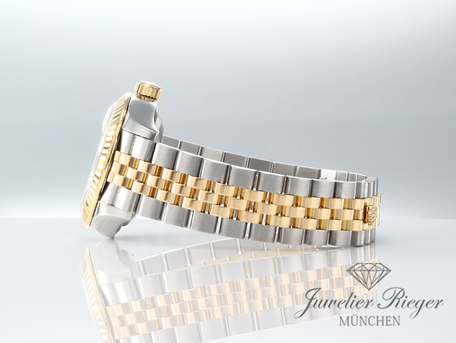 Bild 5 der Galerie: Rolex Lady Datejust 28 mm 279173 Edelstahl Gelbgold 750 Diamanten Automatik Gold