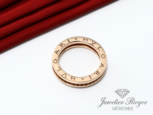 Bild 5 der Galerie: Bvlgari Ring B.Zero 1 Rosegold 750 Diamanten Gr 50 342890 Bulgari Damen