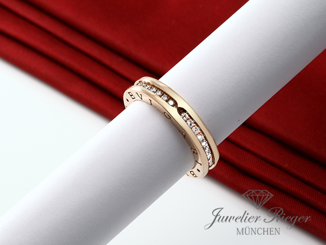 Bild 1 der Galerie: Bvlgari Ring B.Zero 1 Rosegold 750 Diamanten Gr 50 342890 Bulgari Damen