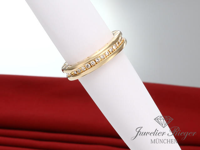 Bild 4 der Galerie: Bvlgari Ring B.Zero 1 Gelbgold 750 Diamanten Brillanten Gr 50 Bulgari Damen