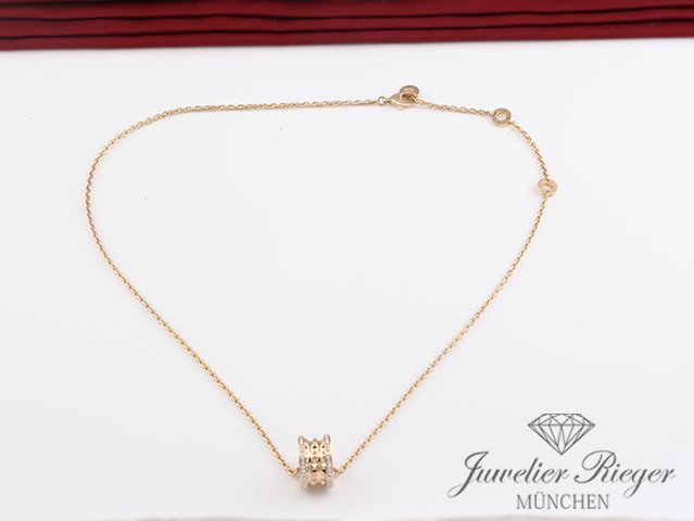 Bild 4 der Galerie: Bulgari Collier B-Zero 1 Gelbgold 750 Diamanten Brillanten 357885 2020 Gold