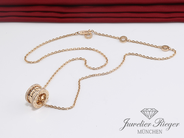 Bild 3 der Galerie: Bulgari Collier B-Zero 1 Gelbgold 750 Diamanten Brillanten 357885 2020 Gold