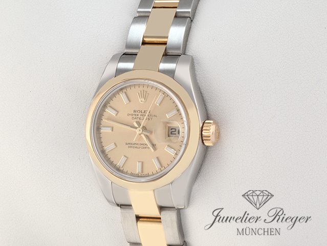 Bild 2 der Galerie: Rolex Lady Datejust 179163 Edelstahl Gelbgold 750 Automatik Stahl Gold Damen
