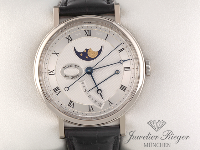 Bild 1 der Galerie: Breguet Classique 7787 Mondphase 39 mm 2013 Weissgold 750 Automatik Gold