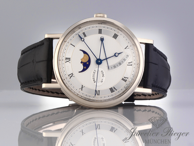 Bild 4 der Galerie: Breguet Classique 7787 Mondphase 39 mm 2013 Weissgold 750 Automatik Gold