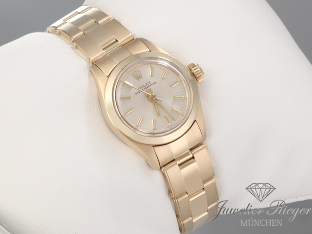 Bild 3 der Galerie: Rolex Lady Oyster Perpetual Gelbgold 750 Automatik Damenuhr Gold Datejust