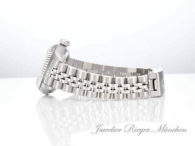 Bild 5 der Galerie: Rolex Lady Datejust Edelstahl Weissgold 750 2005 Perlmutt Automatik Stahl Gold