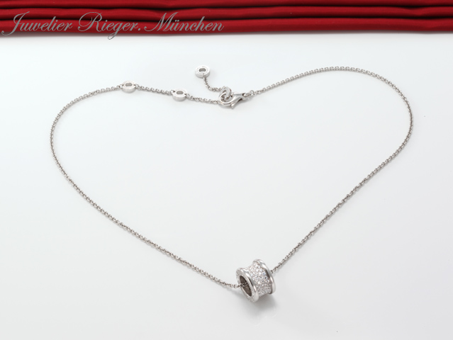 Bild 4 der Galerie: Bulgari Collier B-Zero 1 Weissgold 750 Diamanten Brillanten 346167 Gold