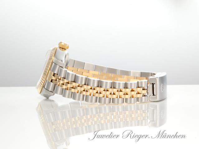 Bild 5 der Galerie: Rolex Lady Datejust Edelstahl Gelbgold 750 Diamanten Automatik Gold Stahl