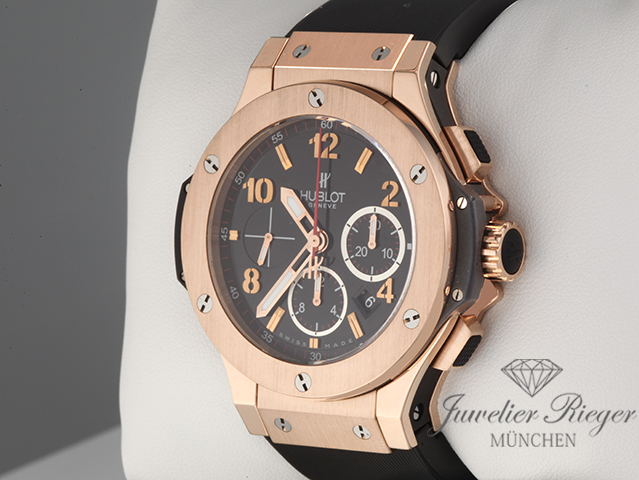 Bild 2 der Galerie: Hublot Big Bang 44 mm Chronograph 301.PX.130.RX Rosegold 750 2010 Herren