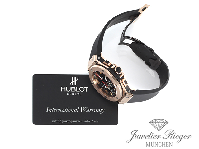Bild 8 der Galerie: Hublot Big Bang 44 mm Chronograph 301.PX.130.RX Rosegold 750 2010 Herren