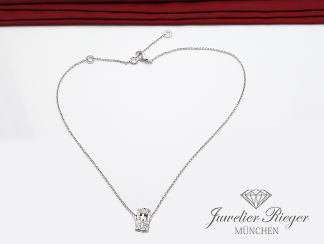 Bild 5 der Galerie: Bulgari Collier Parentesi Weissgold 750 Diamanten Brillanten Gold Kette