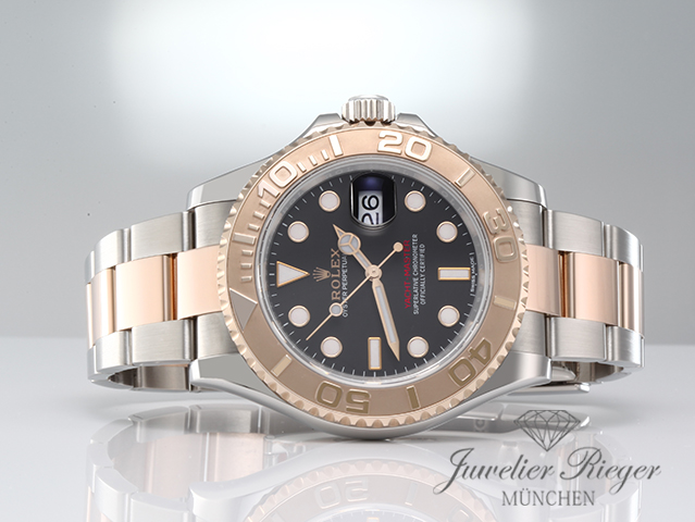 Bild 4 der Galerie: Rolex Yachtmaster 40 mm 116621 2018 Edelstahl Roségold 750 Automatik Gold