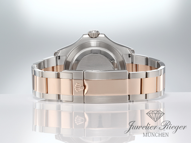 Bild 6 der Galerie: Rolex Yachtmaster 40 mm 116621 2018 Edelstahl Roségold 750 Automatik Gold