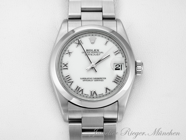 Bild 1 der Galerie: Rolex Medium Datejust 31 mm 2004/05 Edelstahl Automatik Damen Stahl Lady