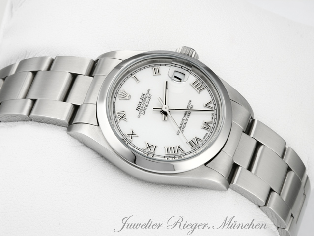 Bild 3 der Galerie: Rolex Medium Datejust 31 mm 2004/05 Edelstahl Automatik Damen Stahl Lady