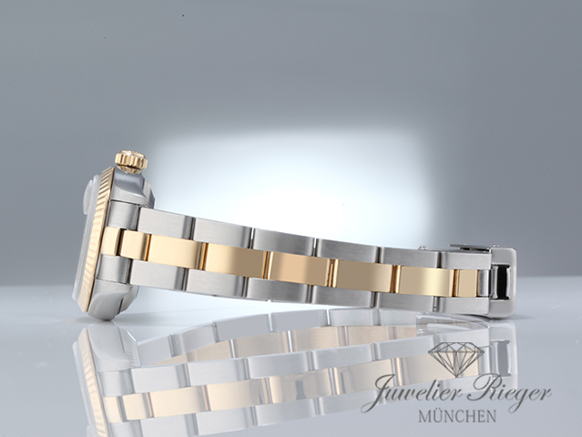 Bild 5 der Galerie: Rolex Lady Datejust Edelstahl Gelbgold 750 Diamanten 1995 Automatik Gold Stahl