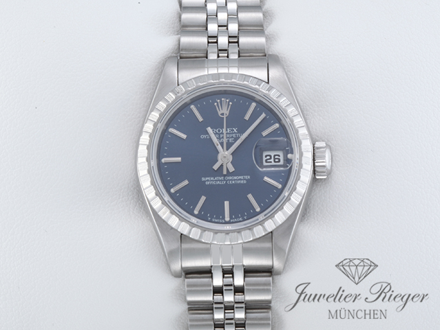 Bild 1 der Galerie: Rolex Lady Date 26 mm 2002 Edelstahl Damen Automatik Stahl