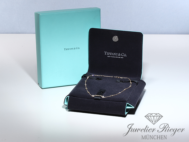 Bild 6 der Galerie: Tiffany & Co. Collier Elsa Peretti Diamonds by the Yard 15 Diamanten: ca. 3 ct.