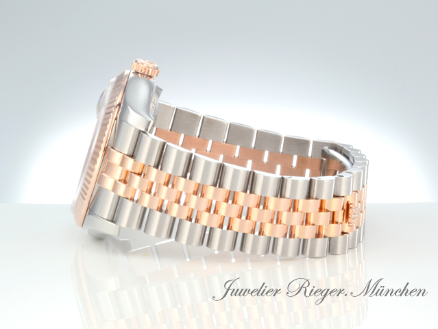 Bild 5 der Galerie: Rolex Datejust 36 mm 116231 2012 Stahl Rosegold 750 Diamanten Automatik