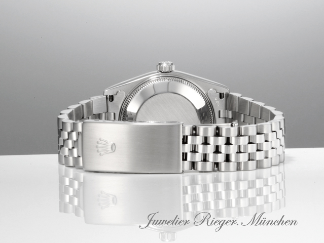 Bild 6 der Galerie: Rolex Medium Datejust 31 mm Stahl Weissgold 750 Diamanten Automatik Gold
