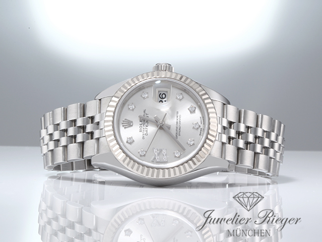 Bild 5 der Galerie: Rolex Lady Datejust 28 279174 2018 Edelstahl Weissgold 750 Diamanten Automatik