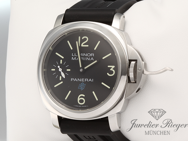 Bild 2 der Galerie: Panerai Luminor Marina Base 44 mm PAM00777 2019 Edelstahl Handaufzug Stahl