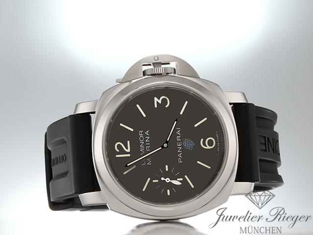 Bild 4 der Galerie: Panerai Luminor Marina Base 44 mm PAM00777 2019 Edelstahl Handaufzug Stahl
