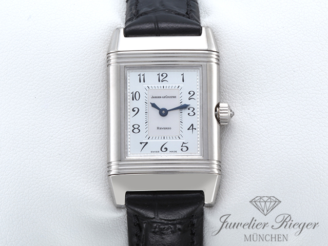 Bild 3 der Galerie: Jaeger Le Coultre Reverso Duetto Lady Weissgold 750 266.3.44 Diamanten Gold