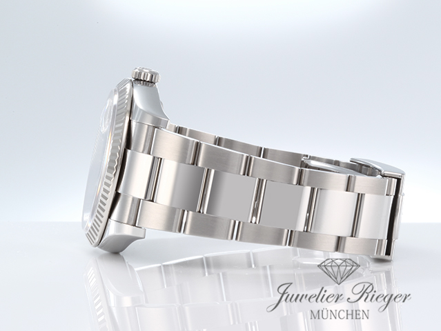 Bild 5 der Galerie: Rolex Datejust 36 126234 2022 Stahl Weissgold 750 Diamanten Automatik Gold
