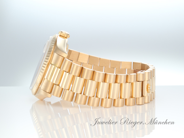 Bild 5 der Galerie: Rolex Day Date 36 mm 18238 1991 Gelbgold 750 Diamanten Automatik Gold
