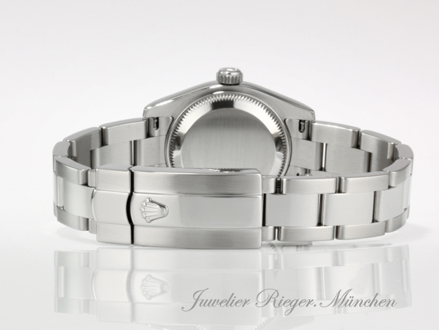 Bild 6 der Galerie: Rolex Lady Datejust 26 mm 179160 2010 Edelstahl Automatik Damen Stahl Damenuhr