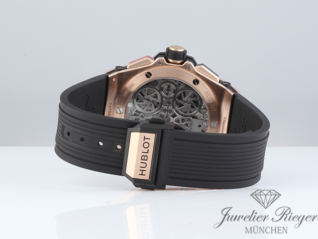 Bild 6 der Galerie: Hublot Big Bang Alarm Repeater 403.OM.0123.RX 2016 Rosegold 750 Handaufzug Gold