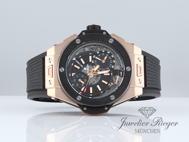 Bild 3 der Galerie: Hublot Big Bang Alarm Repeater 403.OM.0123.RX 2016 Rosegold 750 Handaufzug Gold