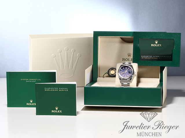 Bild 7 der Galerie: Rolex Datejust 41 mm 126300 2024 Edelstahl Automatik Stahl