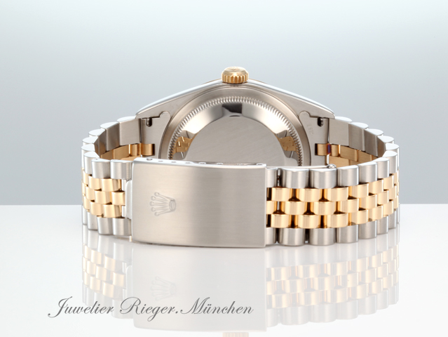 Bild 6 der Galerie: Rolex Datejust 36 mm 16233 1995 Edelstahl Gelbgold 750 Automatik Stahl Gold