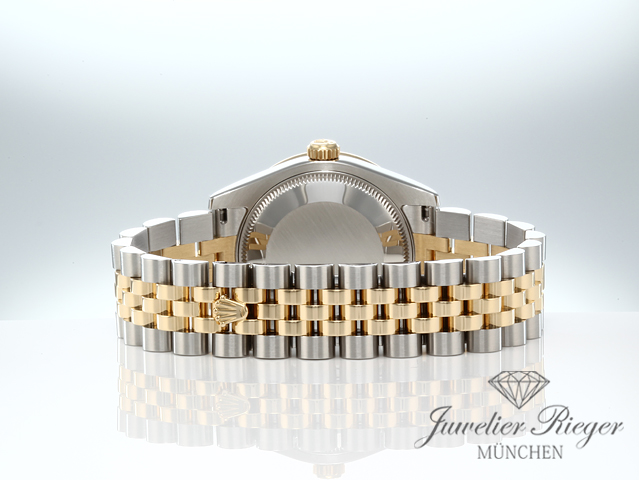 Bild 6 der Galerie: Rolex Medium Datejust 31 mm 178383 Stahl Gelbgold 750 Diamanten Automatik
