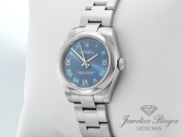Bild 2 der Galerie: Rolex Oyster Perpetual 31 mm 177200 Medium Stahl Automatik datejust lady