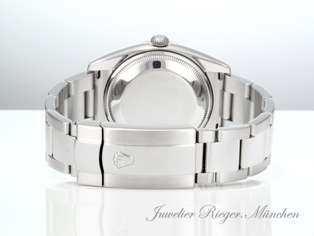 Bild 6 der Galerie: Rolex Date 34 mm 115234 2020 Edelstahl Weissgold 750 Automatik Gold