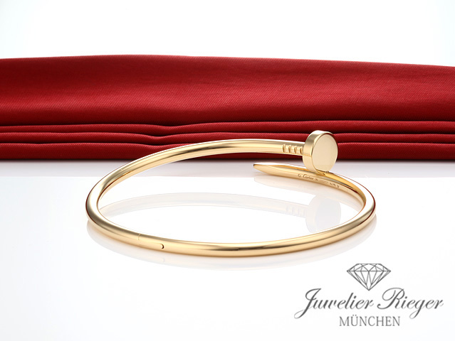 Bild 3 der Galerie: Cartier Armreif Juste un Clou Gelbgold 750 Größe 18 2019 Gold Damen