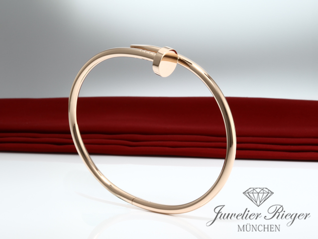 Bild 3 der Galerie: Cartier Armreif Juste un Clou Rosegold 750 Größe 17 2018 Gold Damen